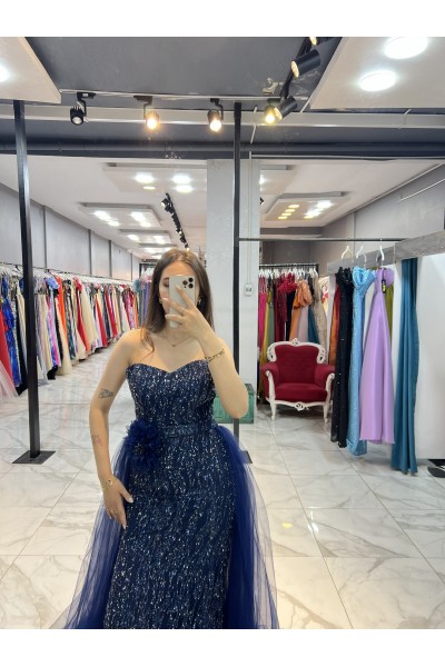 İŞLEMELİ PELERİNLİ BALIK ABİYE